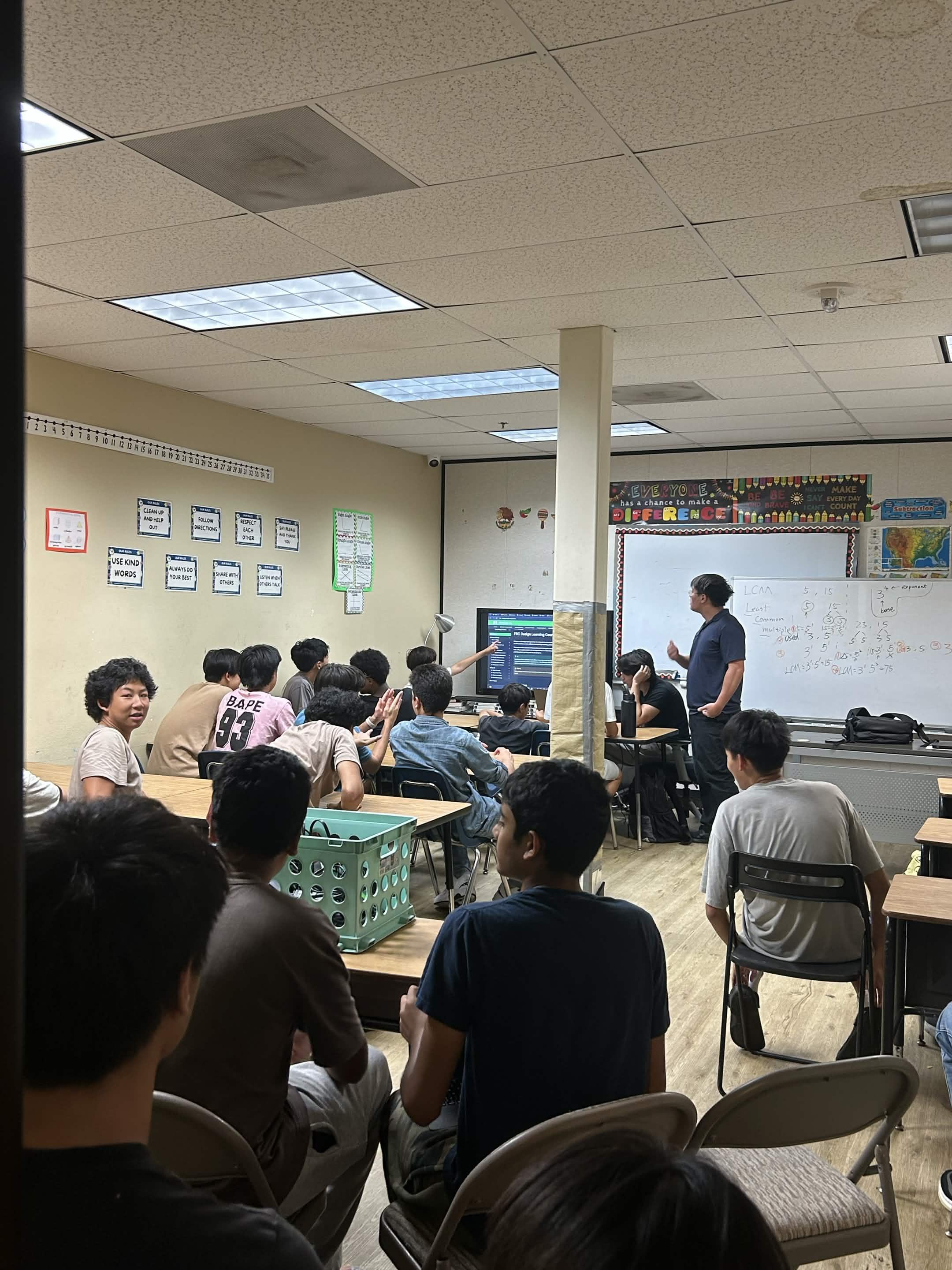 Nyx students at work